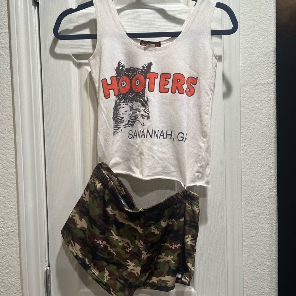 Rare Vintage Hooters Uniform Halloween costume
